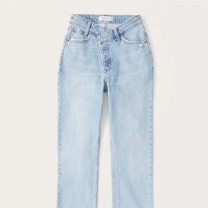 Abercrombie Crossover Waist Jeans